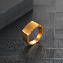 Load image into Gallery viewer, Stainless Steel European And American Minimalism Glossy Ring