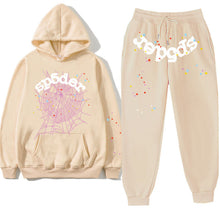 Load image into Gallery viewer, sp5der autumn and winter sportswear sports hoodie men&#39;s fleece casual pants Sports men&#39;s trousers long pants