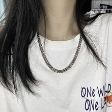 Load image into Gallery viewer, Stainless Steel Cuban Hip Hop Trend  Chain Necklace