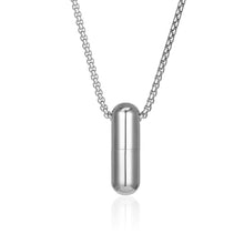 Load image into Gallery viewer, Stainless Steel Capsule Trend Pendant Necklace