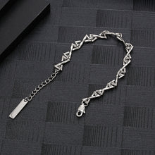 Load image into Gallery viewer, Stainless Steel Letter Z Splicing Trend Bracelet