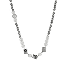 Load image into Gallery viewer, Stainless Steel Bead Splicing Dice Trend Necklace