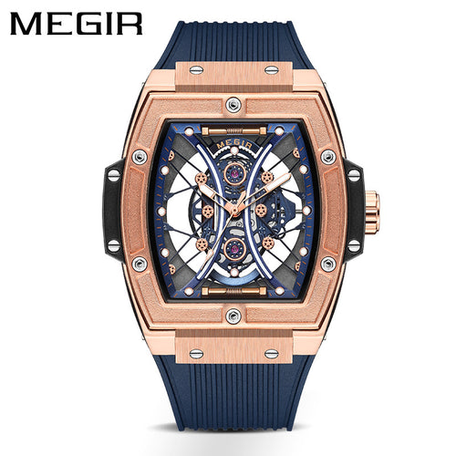megir Men's Watch Fashion Square glow-in-the-dark Sports Watch men 8109