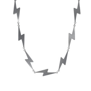 Stainless Steel Lightning Personality Men and Women Necklace