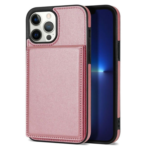 Suitable for iPhone14Pro flip card mobile phone protection case Apple 13 solid color skin up and down open phone case