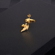Load image into Gallery viewer, Stainless Steel Flame Trend Stud Earring