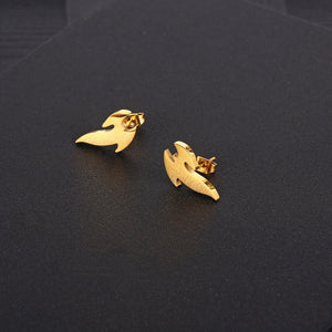 Stainless Steel Flame Trend Stud Earring