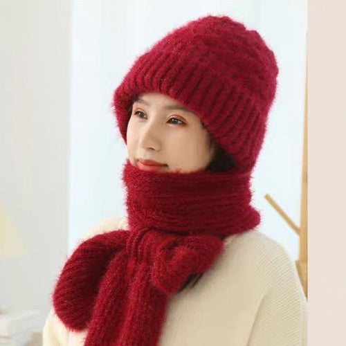 WarmStyle - Damenschal und Beanie-Mütze in einem | 1+1 GRATIS