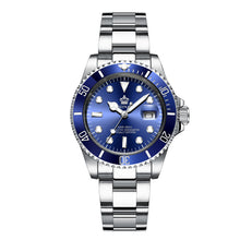Load image into Gallery viewer, Crown Men&#39;s Watch Automatic Green Ghost Watch anti-calendar High-end quartz watch student sports watch
