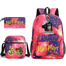 Load image into Gallery viewer, Film and television Harry Potter printed shoulder casual student backpack