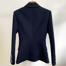 Load image into Gallery viewer, Top quality goods 2021 new women&#39;s suit beaded trim open line decoration double breasted wide slim leisure small suit