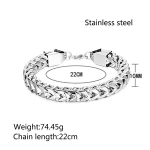 Stainless Steel European and American Domineering And Fashion Men's Bracelet