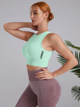 Load image into Gallery viewer, Yoga vest without chest pad breathable shock-proof running top back quick drying fitness wear sleeveless T-shirt