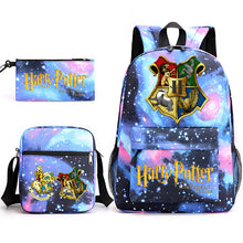 Load image into Gallery viewer, Film and television Harry Potter printed shoulder casual student backpack