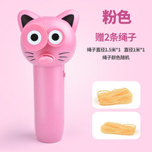Load image into Gallery viewer, Cross-border rope transmitter new strange decompression toy ZipString Douyin electric thruster creative