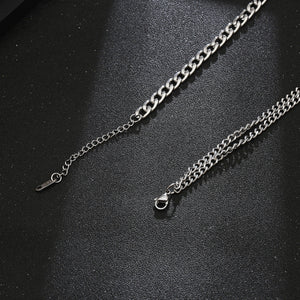 Stainless Steel Cross Splicing Cross Neckalce