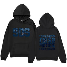 Load image into Gallery viewer, Trend letters Spring and Autumn men&#39;s and women&#39;s fashion casual top coat coat long sleeve hoodie hoodie