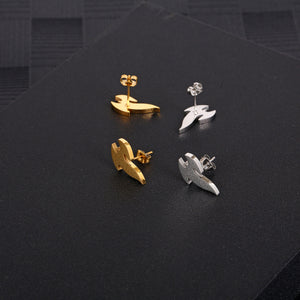 Stainless Steel Flame Trend Stud Earring