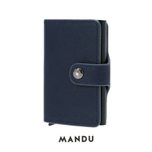Load image into Gallery viewer, MANDU new fashion men&#39;s RFID business card bag pocket coin wallet man
