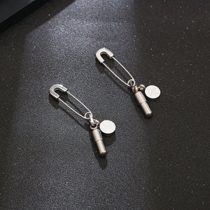 Stainless Steel Pill Pin Fashion Stud Earring