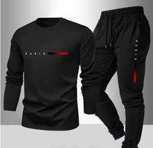 Load image into Gallery viewer, Spring and fall new 3D fashion trend trend long sleeve trousers T-shirt full print
