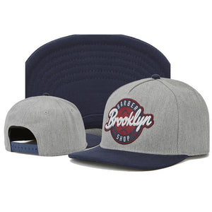 Trendy flat brim hat Hip Hop baseball hat Street style casual sports hat for men and women