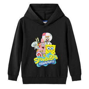 Spring and autumn casual cotton hooded hoodie for boys and girls Children's baby pullover coat long sleeve hoodie