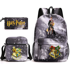 Film and television Harry Potter printed shoulder casual student backpack