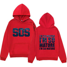 Load image into Gallery viewer, Trend letters Spring and Autumn men&#39;s and women&#39;s fashion casual top coat coat long sleeve hoodie hoodie
