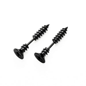 Stainless Steel Screw Trend Stud Earring