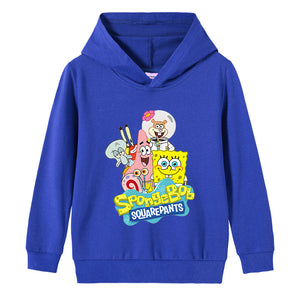 Spring and autumn casual cotton hooded hoodie for boys and girls Children's baby pullover coat long sleeve hoodie