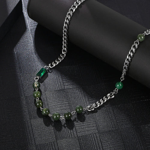 Stainless Steel Cuban Chain Minimalism Fashion Necklace