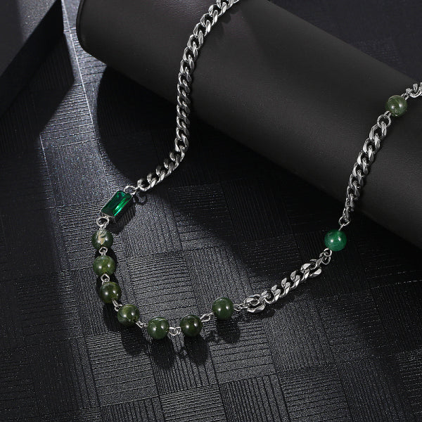 Stainless Steel Cuban Chain Minimalism Fashion Necklace