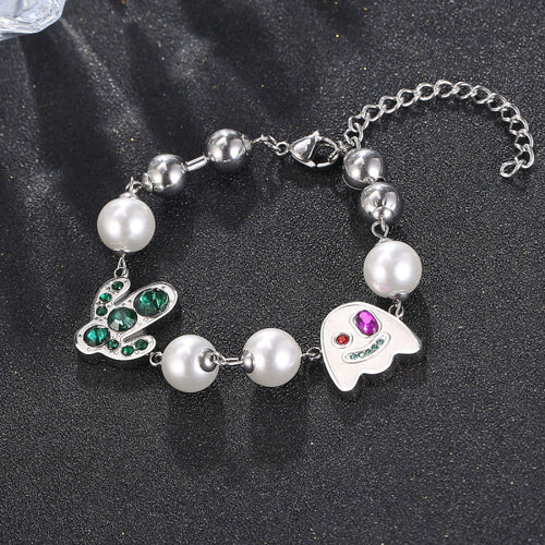 Stainless Steel Ghost Bracelet