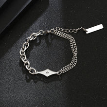 Load image into Gallery viewer, Stainless Steel Rhomb Splicing Fashion Bracelet