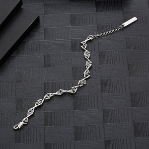 Stainless Steel Letter Z Splicing Trend Bracelet