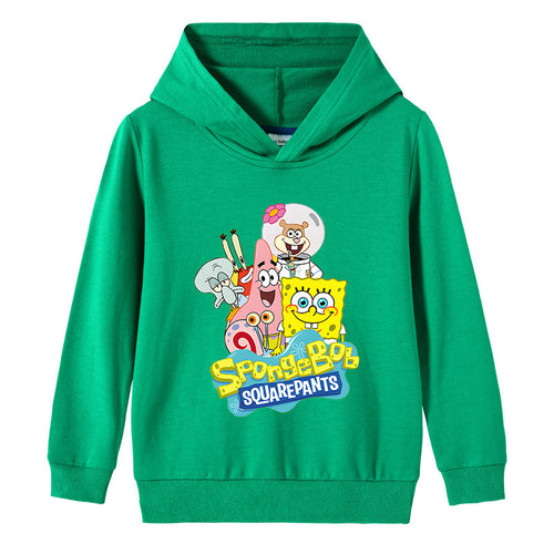 Spring and autumn casual cotton hooded hoodie for boys and girls Children's baby pullover coat long sleeve hoodie