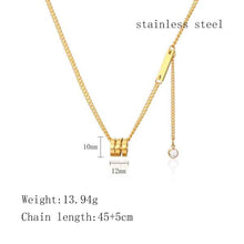 Load image into Gallery viewer, Instagram Cold Style Stainless Steel  Light Luxury Small Waist Necklace