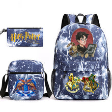 Load image into Gallery viewer, Film and television Harry Potter printed shoulder casual student backpack