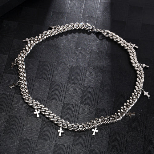 Stainless Steel Aritificial Pearls Minimalism Fashion Necklace