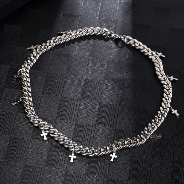 Stainless Steel Aritificial Pearls Minimalism Fashion Necklace