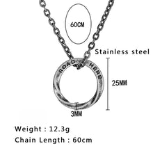 Load image into Gallery viewer, Stainless Steel Round Minimalism Necklace