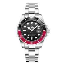 Load image into Gallery viewer, Crown Men&#39;s Watch Automatic Green Ghost Watch anti-calendar High-end quartz watch student sports watch