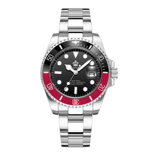 Crown Men's Watch Automatic Green Ghost Watch anti-calendar High-end quartz watch student sports watch