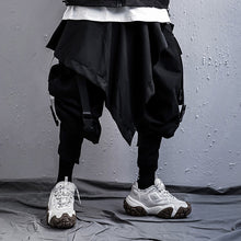 Load image into Gallery viewer, Jiye heavy industry hem irregular skirt belt street dance skateboard decoration skirt men and women&#39;s fashion brand