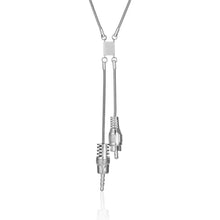 Load image into Gallery viewer, Stainless Steel Data Cable Trend Necklace