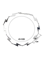 Load image into Gallery viewer, Stainless Steel Lightning Personality Men and Women Necklace