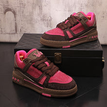 Load image into Gallery viewer, New low-top casual shoes fashion color ing personality diamond trend all ing board shoes full diamond  version of youth men&#39;s shoes