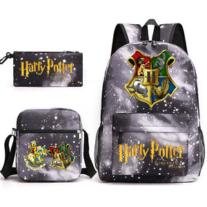 Film and television Harry Potter printed shoulder casual student backpack