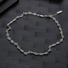 Load image into Gallery viewer, Stainless Steel Letter Z Splicing Trend Necklace